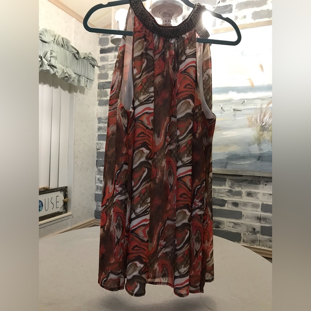 YVOS Tropical Beaded Halter